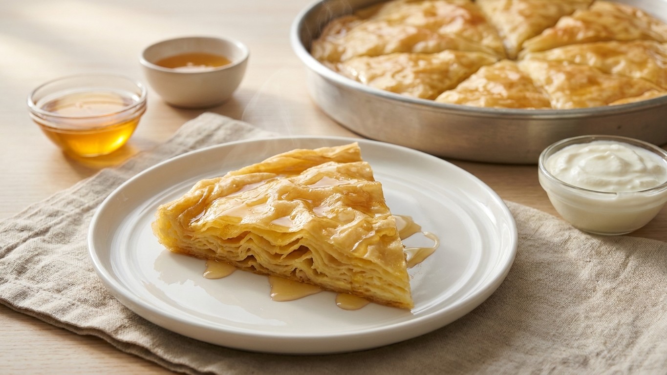 Flija (Albanian Layered Pancake)