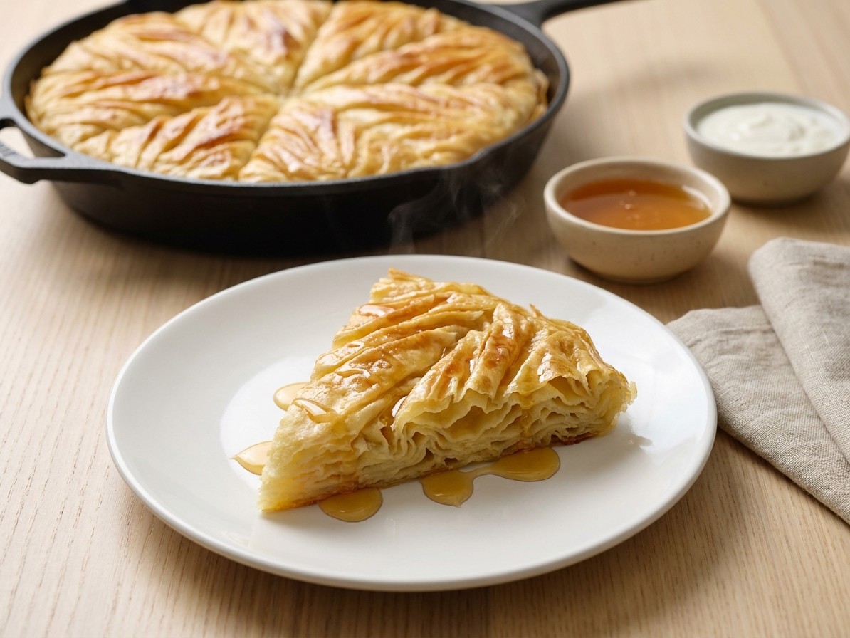 Flija (Albanian Layered Pancake)