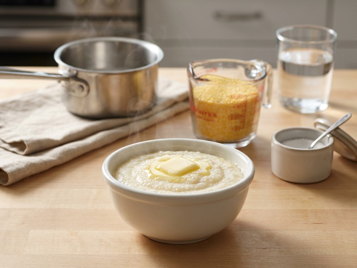 Simple Creamy Breakfast Grits