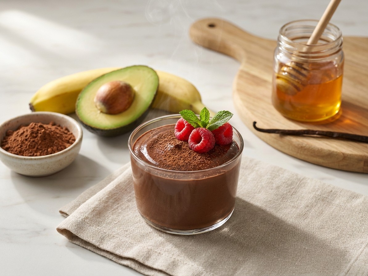 Chocolate Avocado Mousse