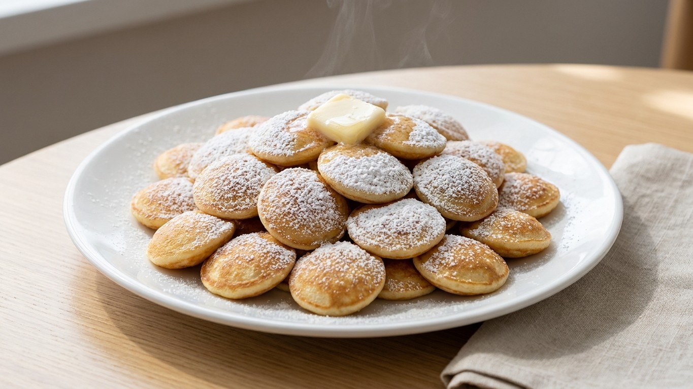 Dutch Poffertjes (Mini Pancakes)