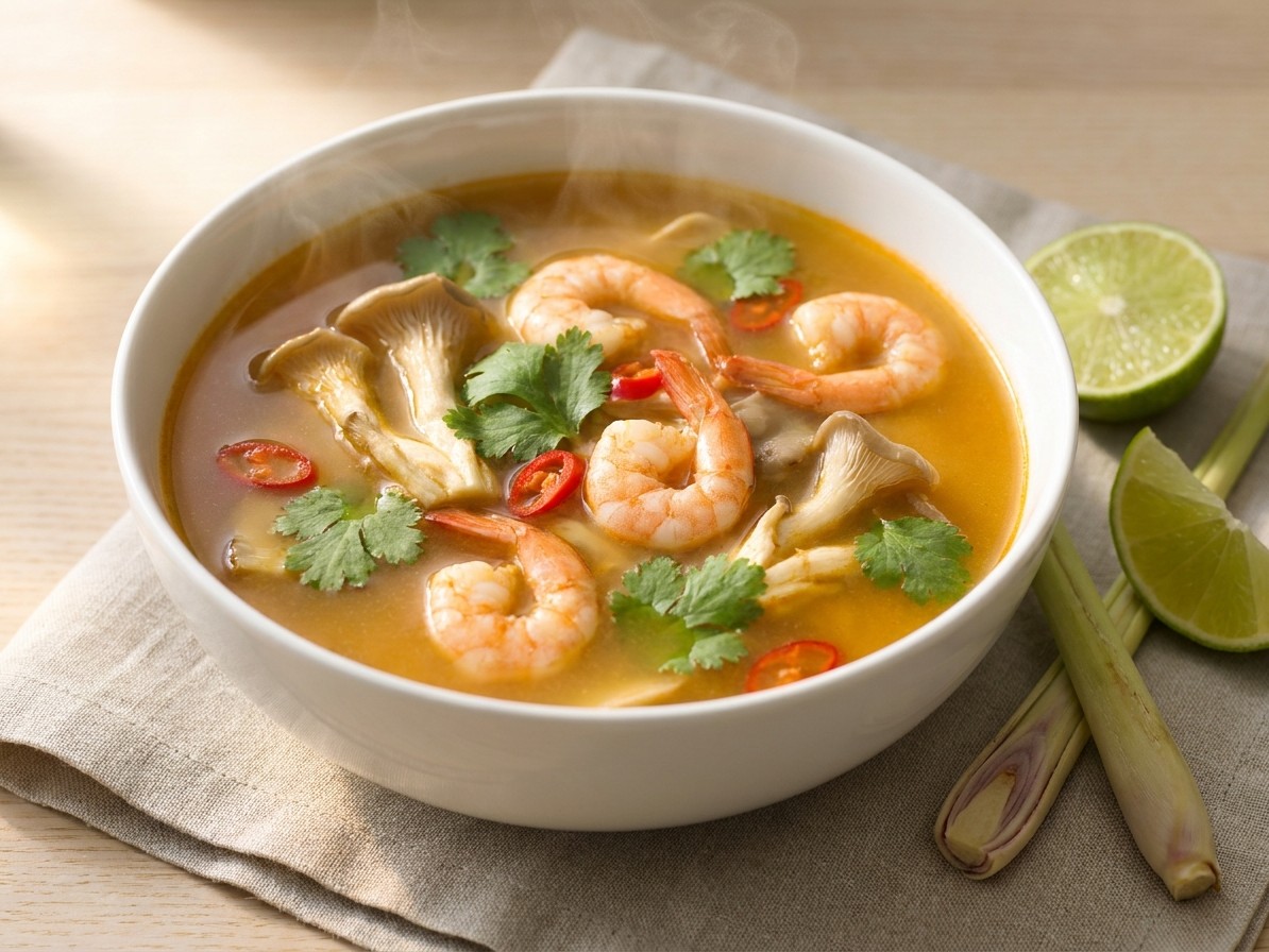 Tom Yum Soup with Shrimp