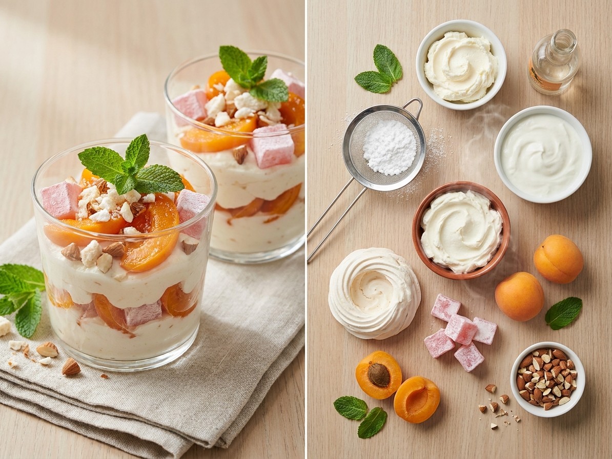 Apricot and Turkish Delight Mess