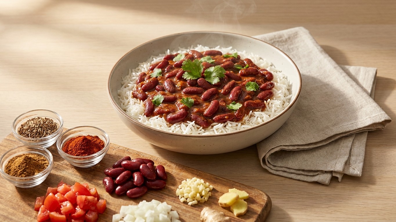Weeknight Kidney Bean Curry