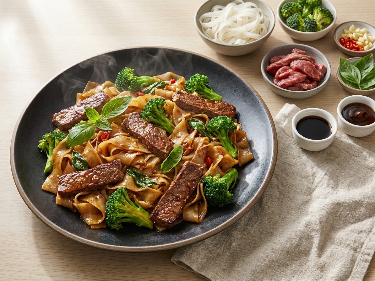 Drunken Noodles (Pad Kee Mao)