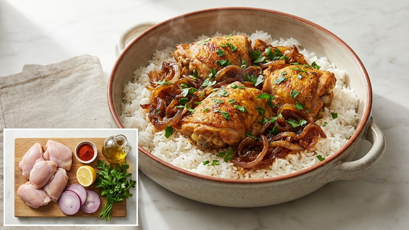 Spanish Chicken with Paprika and Lemon