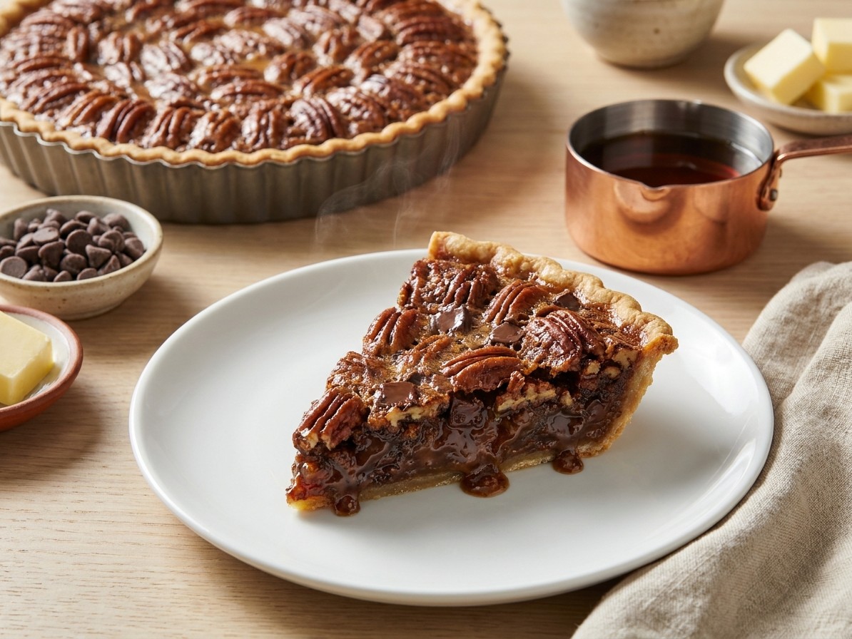 Choc Chip Pecan Pie