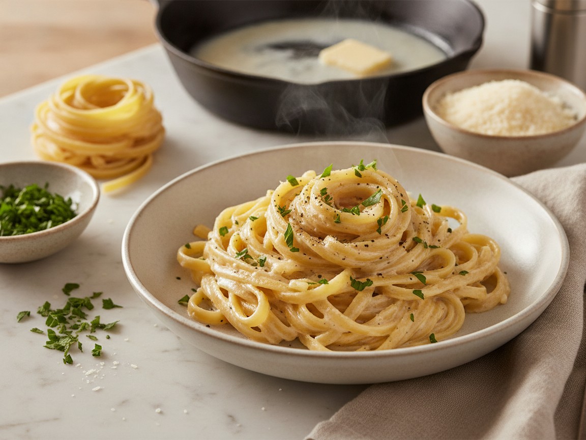 Fettuccine Alfredo