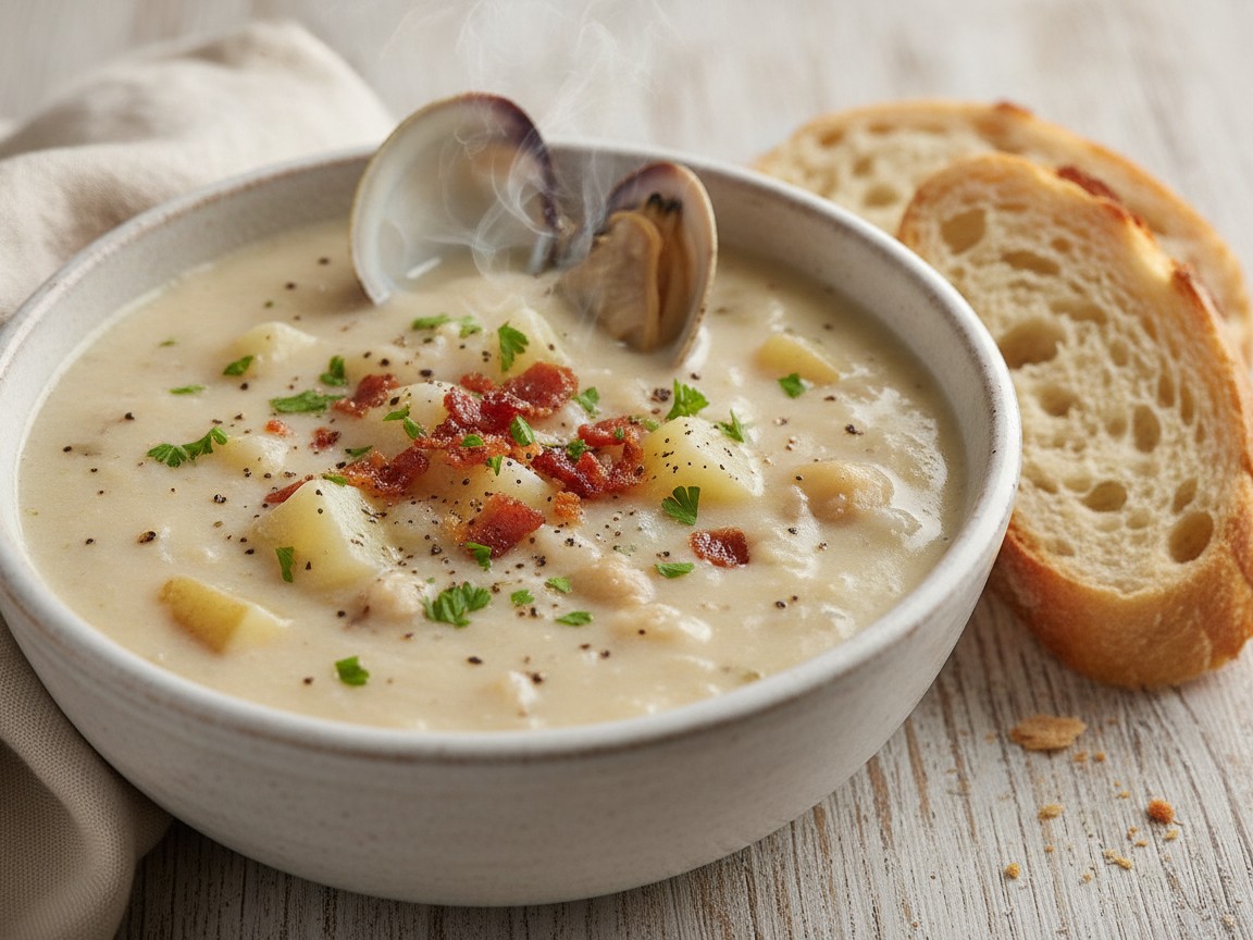 Classic New England Clam Chowder