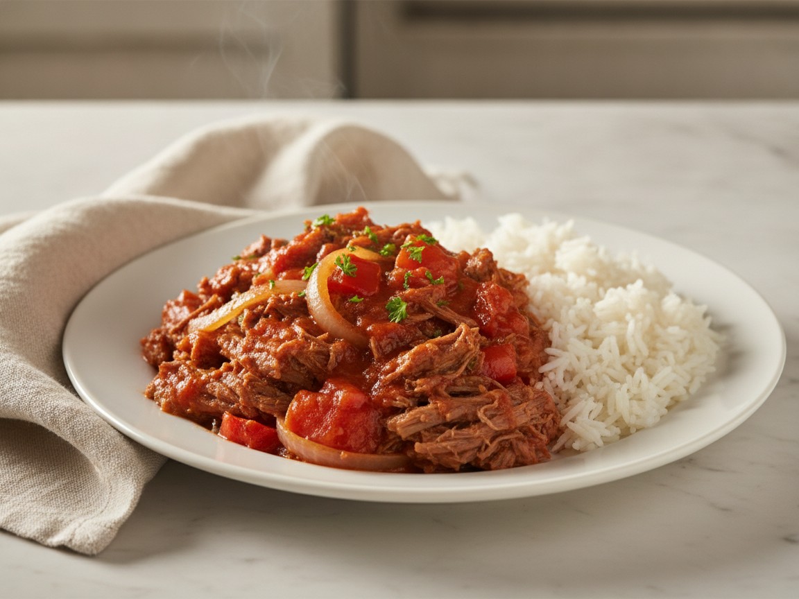 Venezuelan Shredded Beef (Carne Mechada)