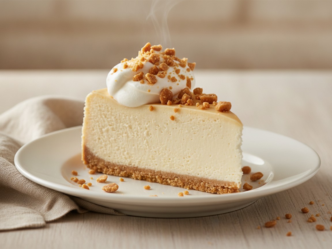 No-Bake Peanut Butter Cheesecake