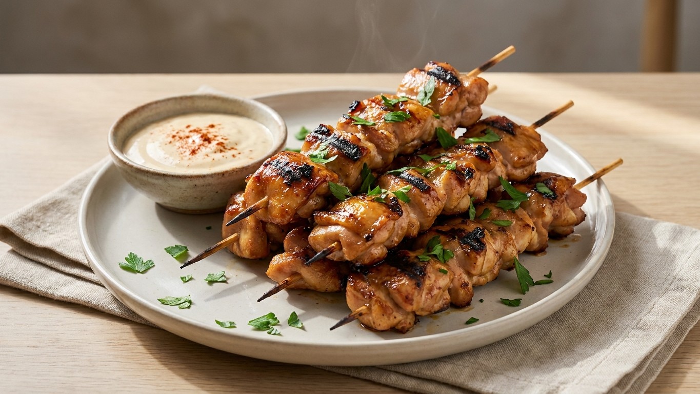 Smoky Chicken Skewers