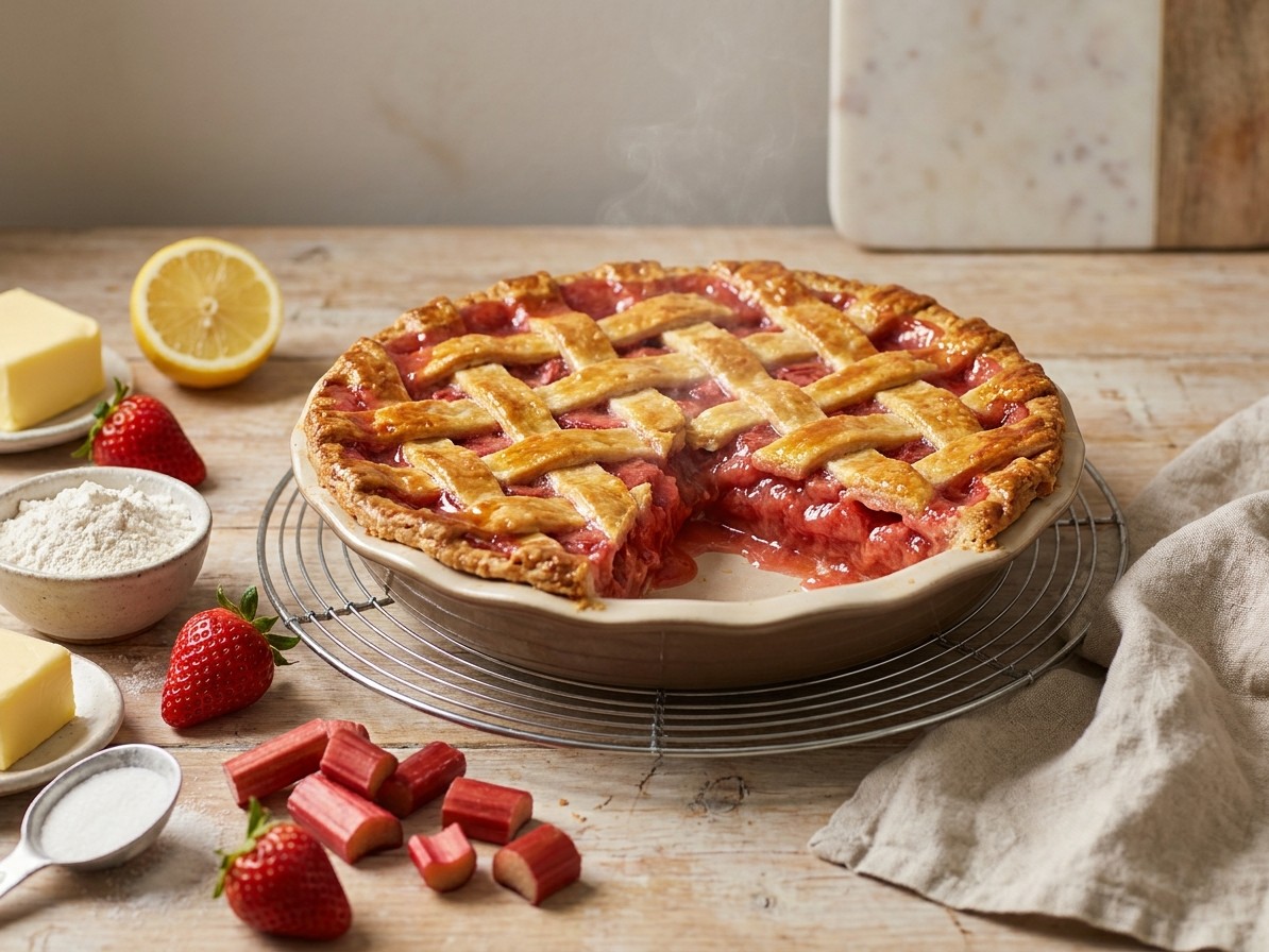 Strawberry Rhubarb Pie