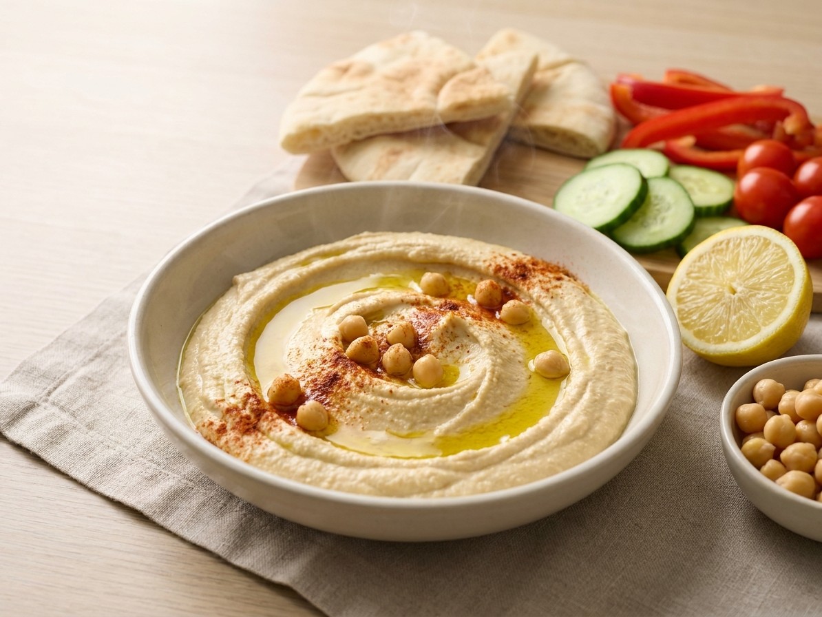 Easy Creamy Hummus