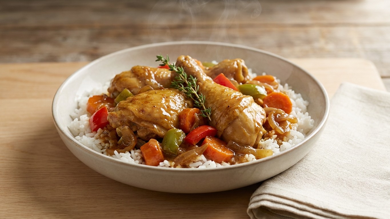 Jamaican Brown Stew Chicken