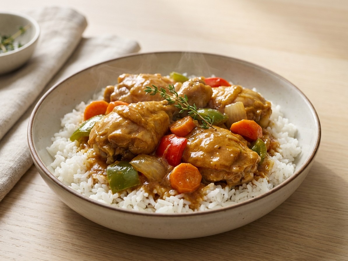 Jamaican Brown Stew Chicken