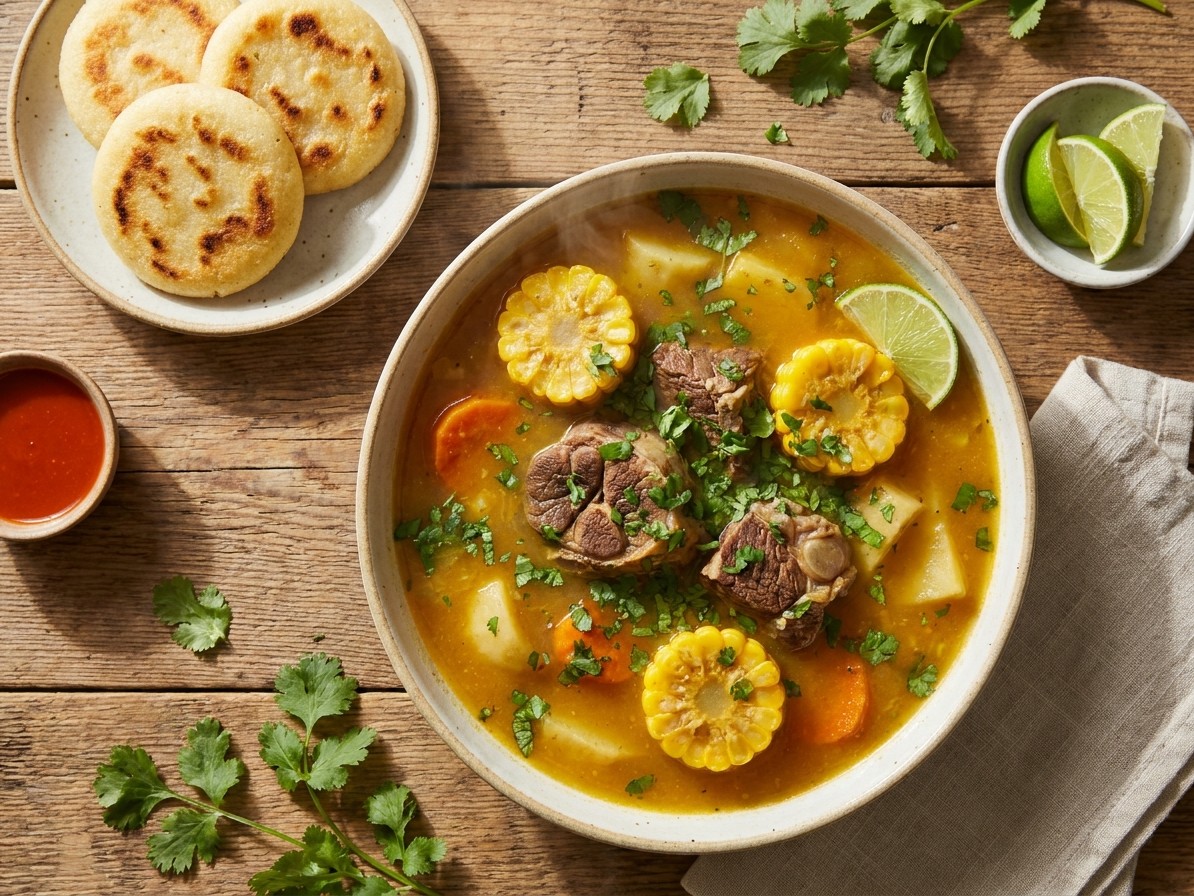 Venezuelan Sancocho (Hearty Beef and Root Vegetable Soup)