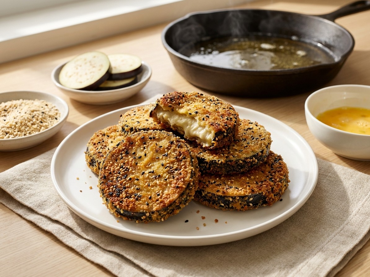 Crispy Fried Eggplant
