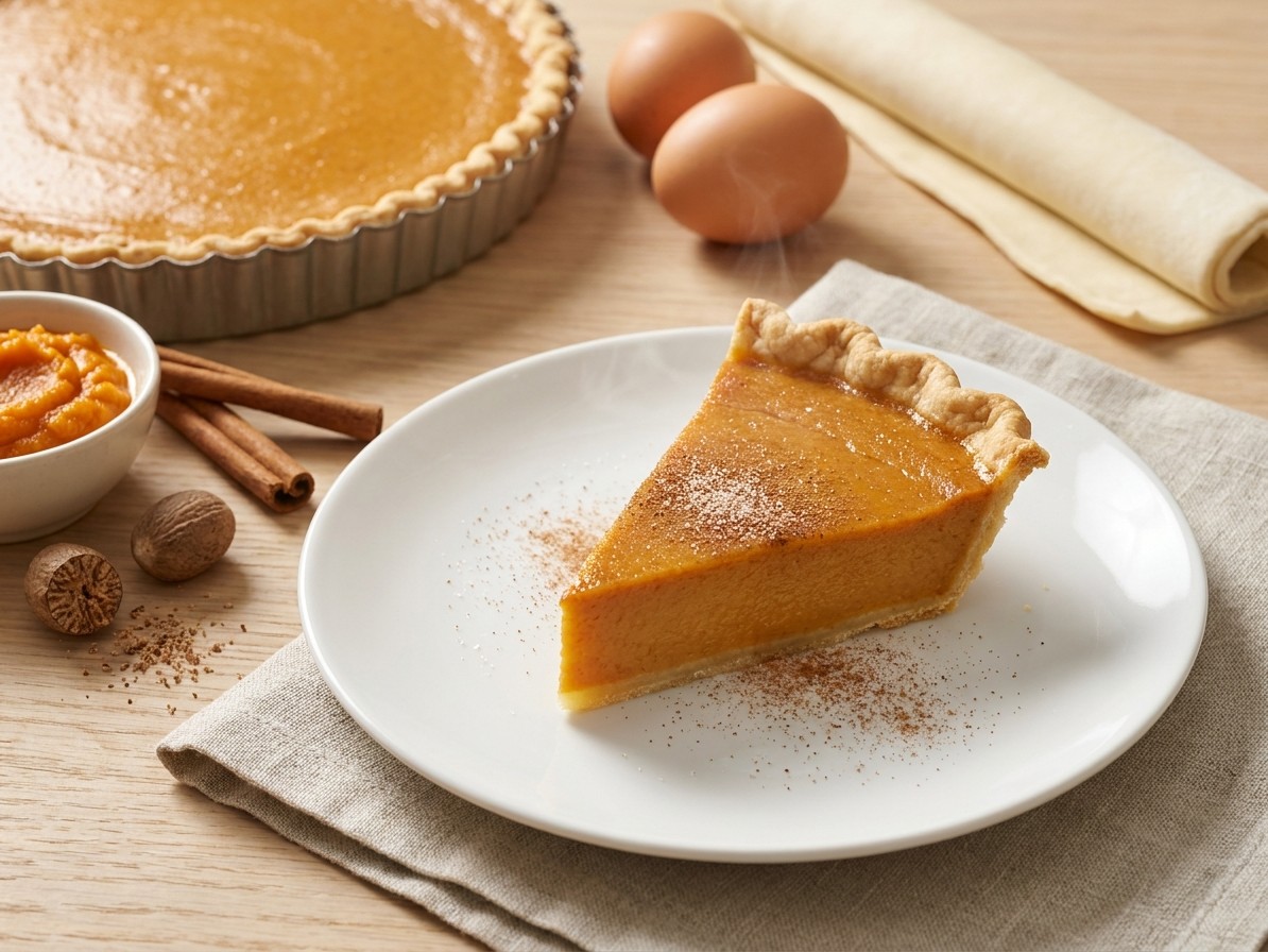 Homemade Pumpkin Pie
