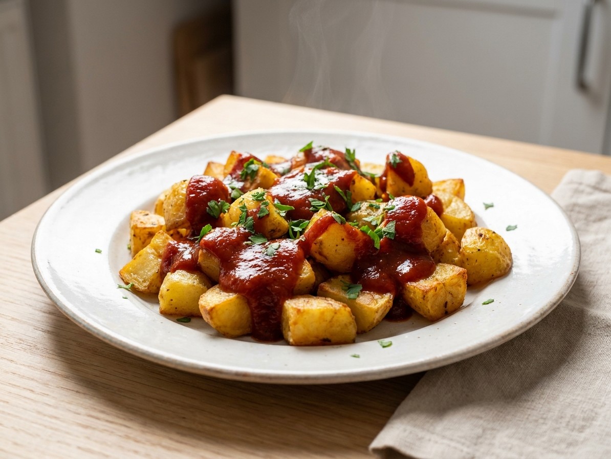 Patatas Bravas (Crispy Spanish Potatoes)