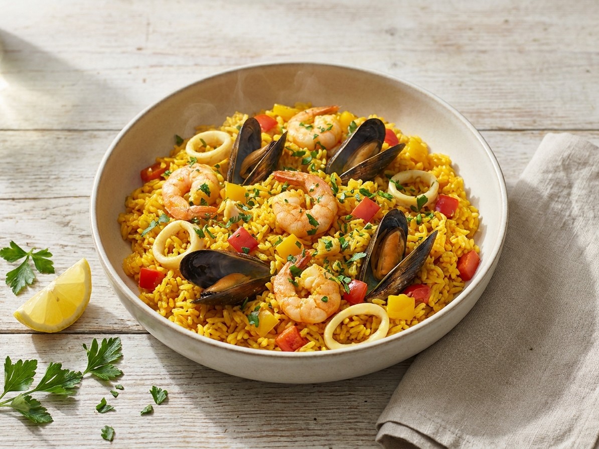 Spanish Seafood Rice