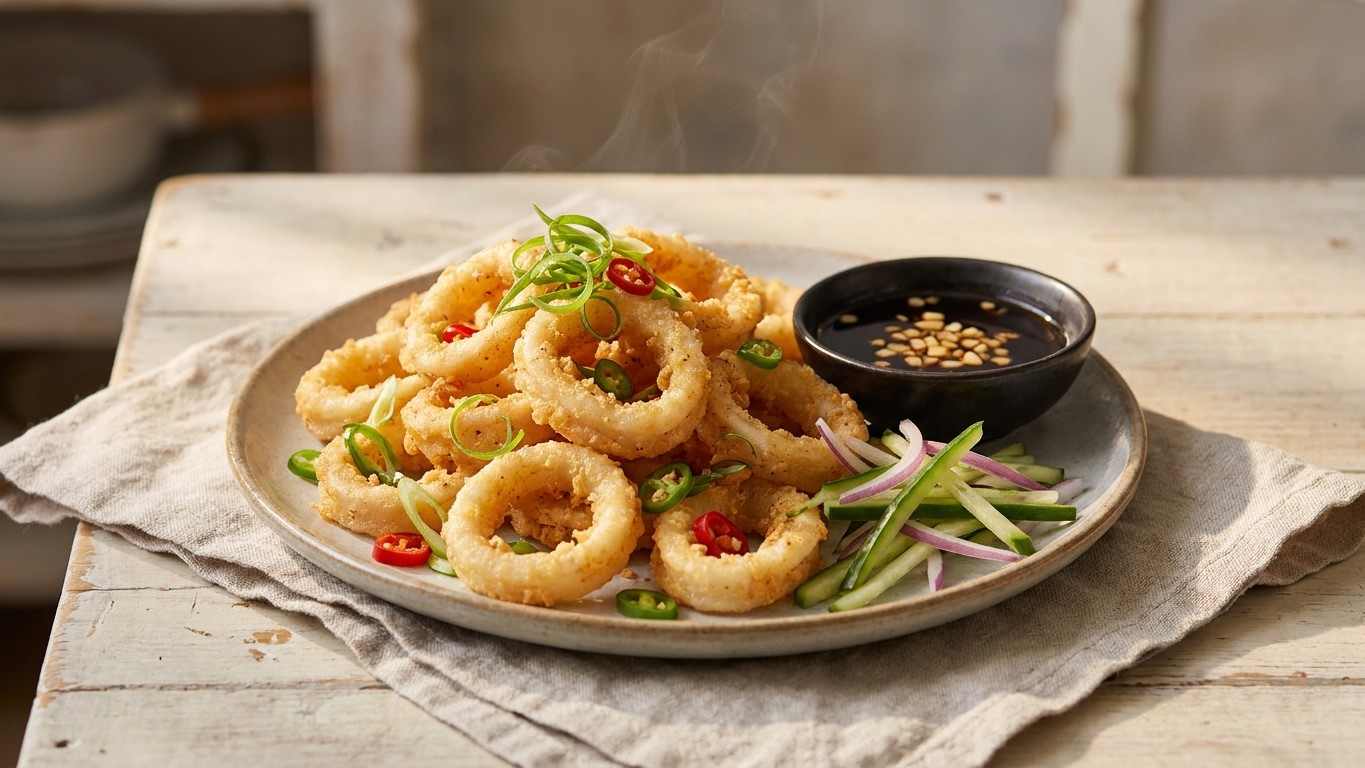 Crispy Salt and Pepper Squid