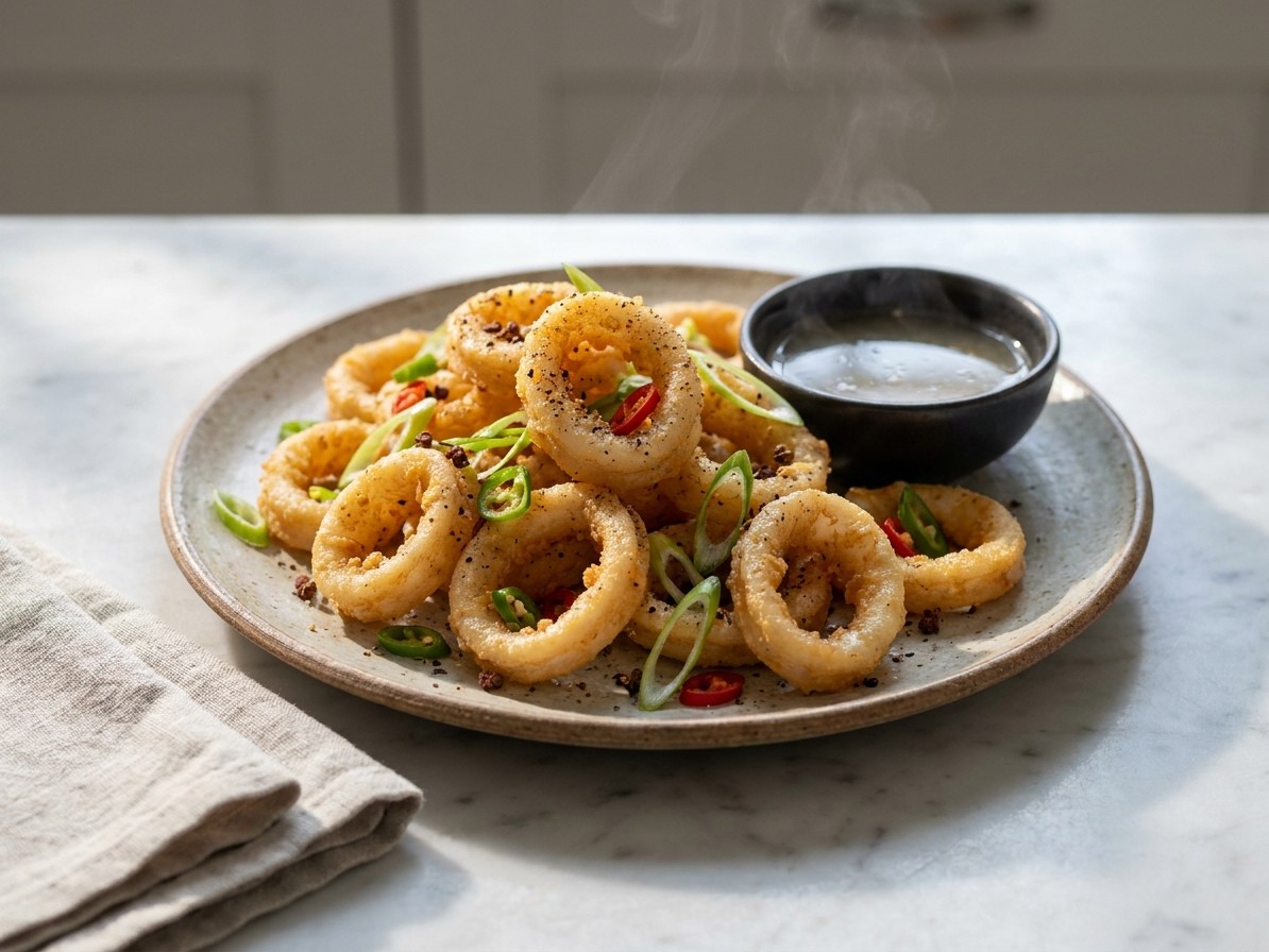 Crispy Salt and Pepper Squid