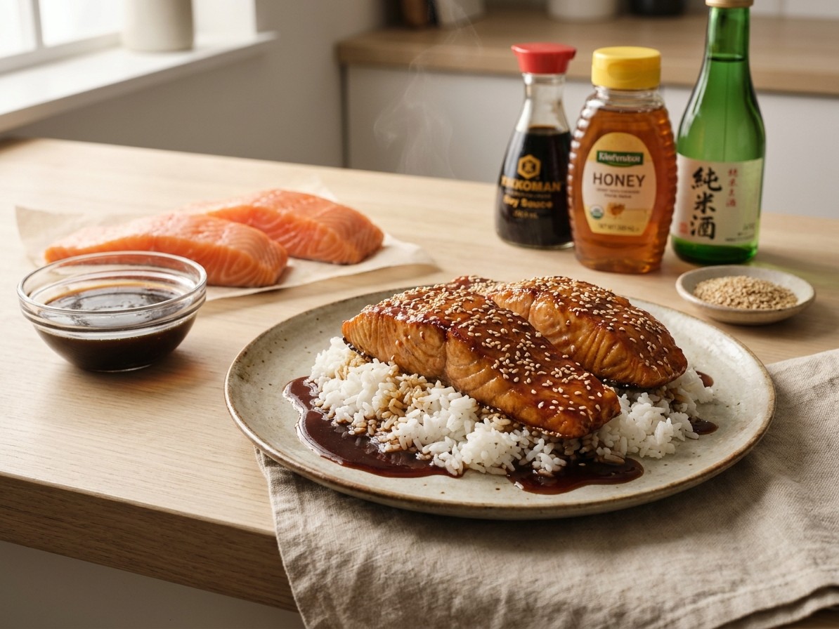 Honey Teriyaki Salmon