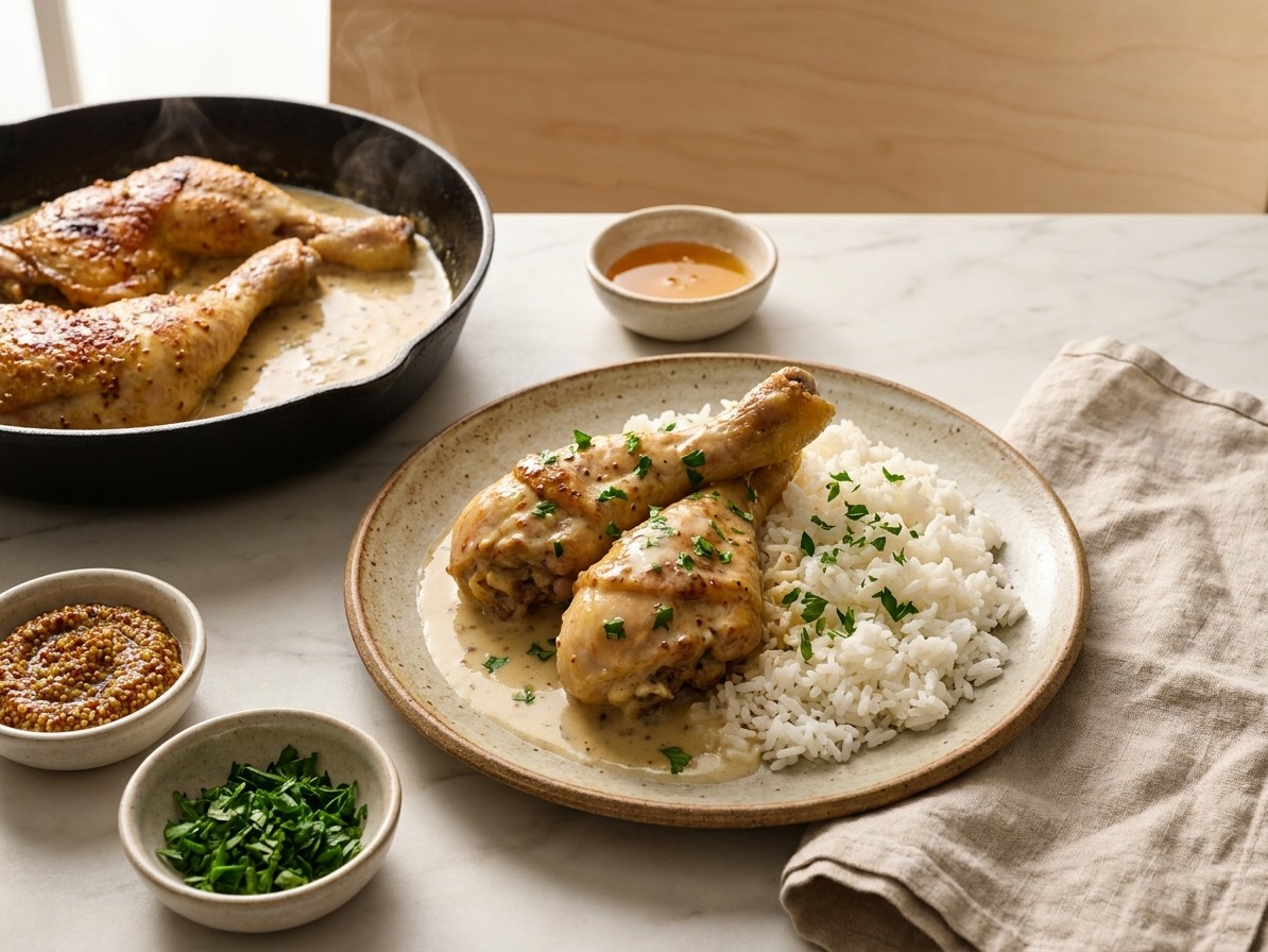 Creamy Mustard Chicken