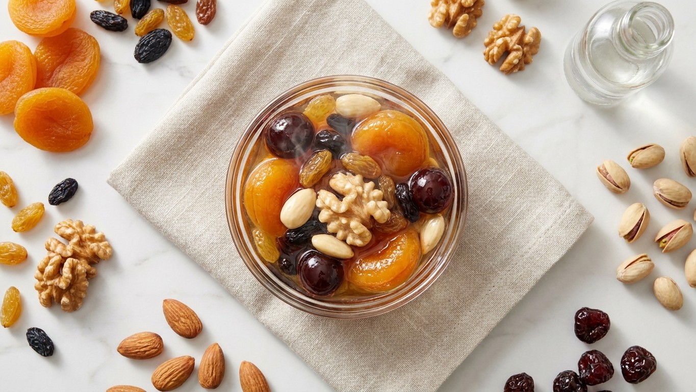 Haft Mewa (Afghan Seven Fruit and Nut Compote)