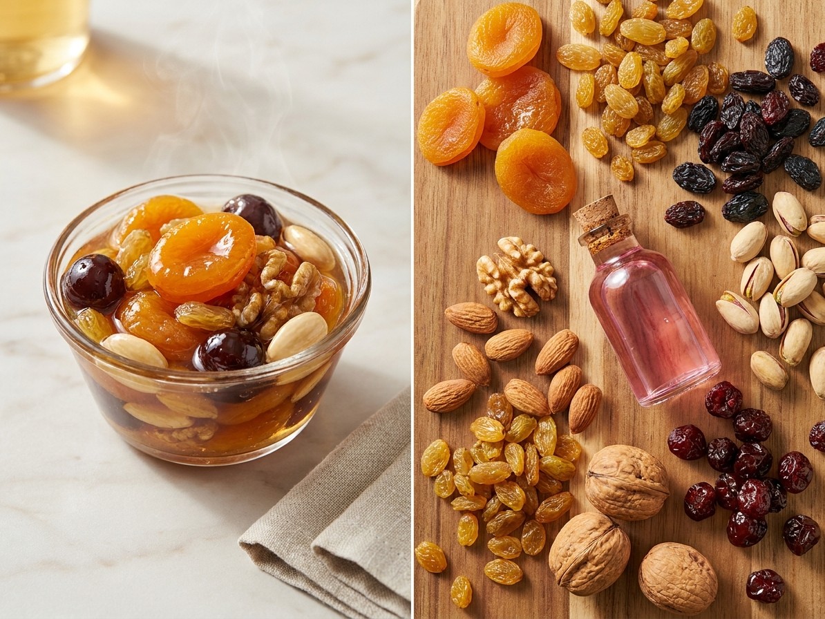 Haft Mewa (Afghan Seven Fruit and Nut Compote)