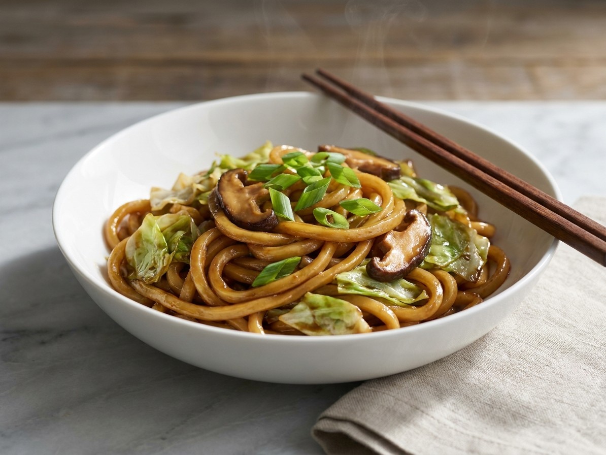 Yaki Udon (Japanese Stir-Fried Noodles)