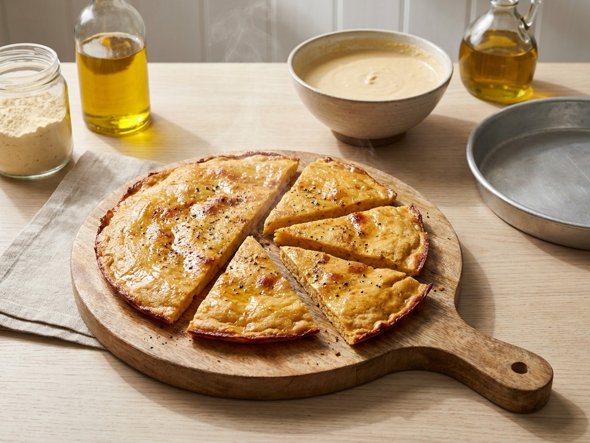 Fainá (Argentine Chickpea Flatbread)