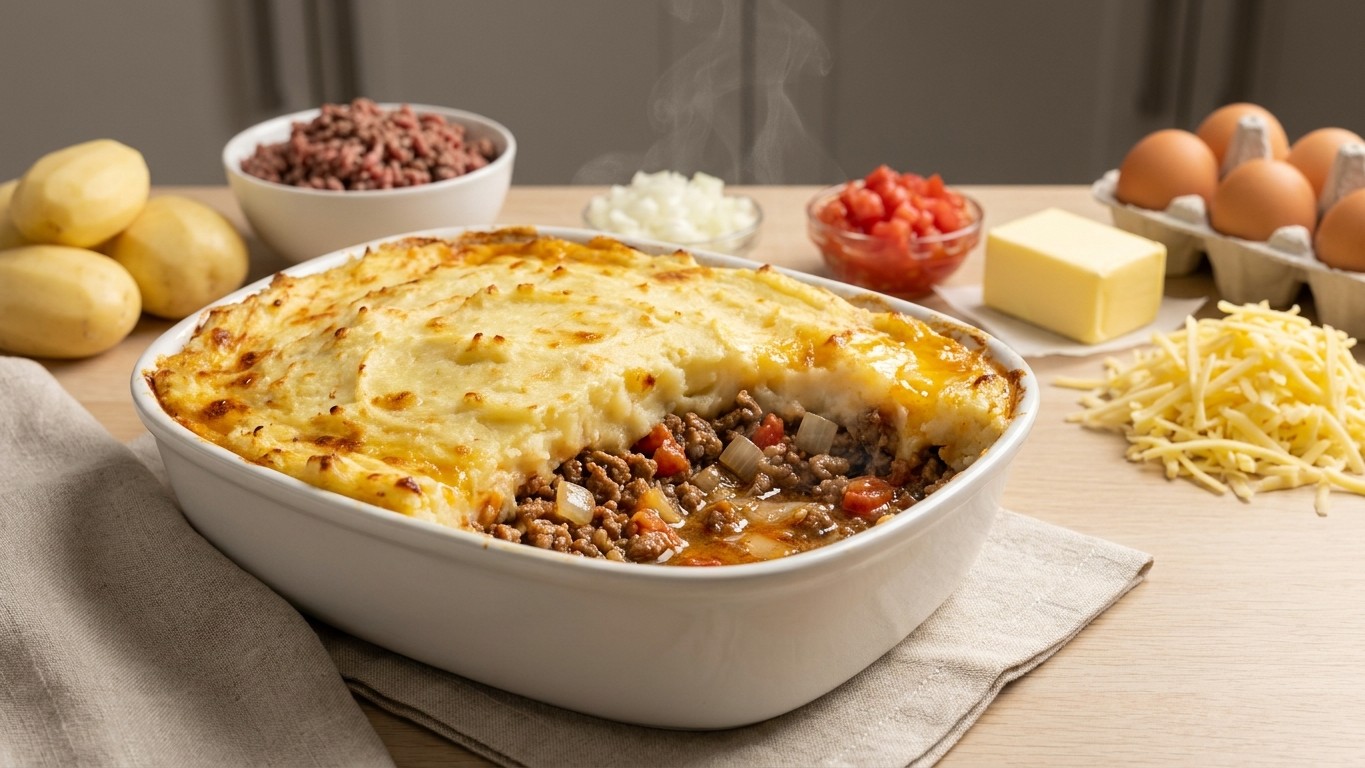 Pastel de Papas (Chilean Potato and Beef Pie)