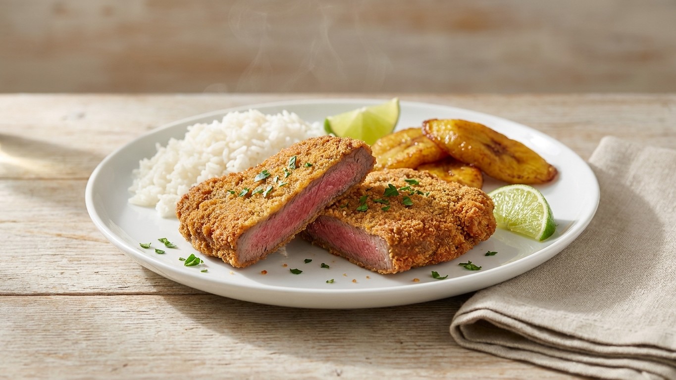 Colombian Breaded Steak (Lomo de Res Apanado)