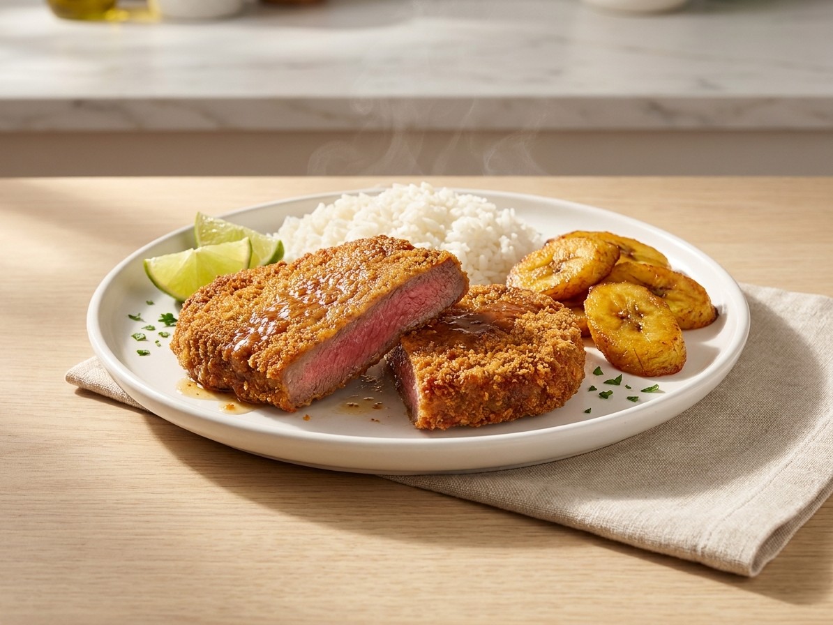 Colombian Breaded Steak (Lomo de Res Apanado)
