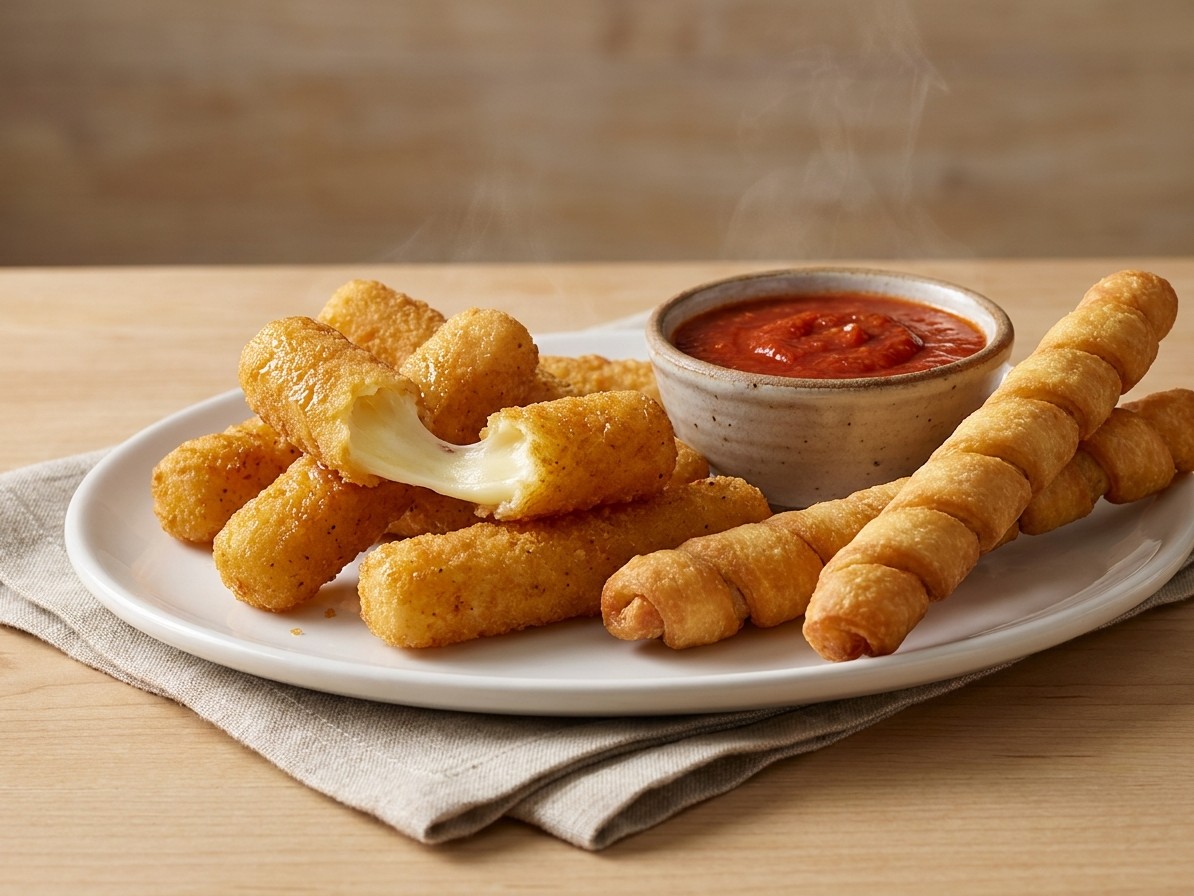 Crispy Cheese Sticks