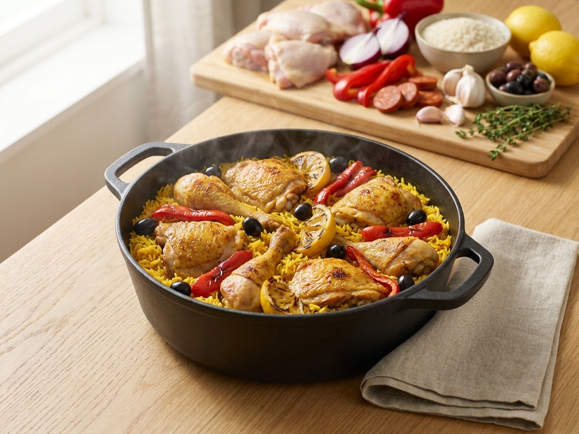 Chicken Basquaise