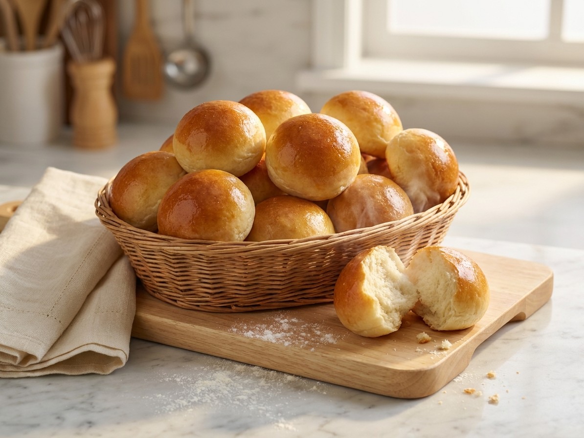 Bajan Salt Bread Rolls
