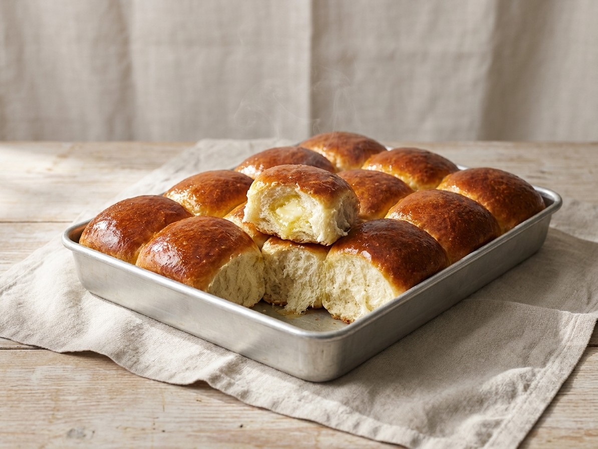 Hveder (Danish Cardamom Wheat Buns)
