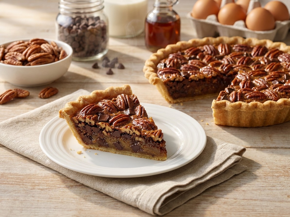 Choc Chip Pecan Pie