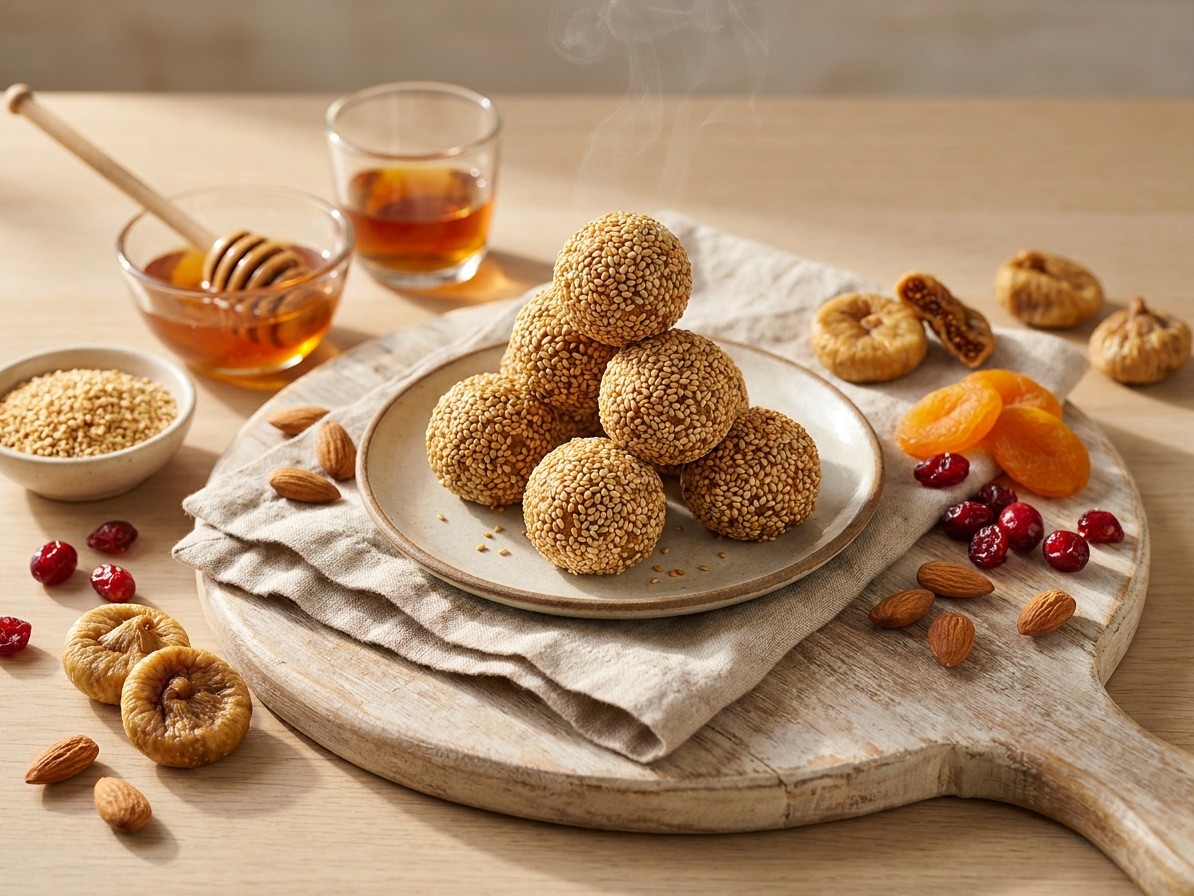 Spanish Fig and Almond Balls