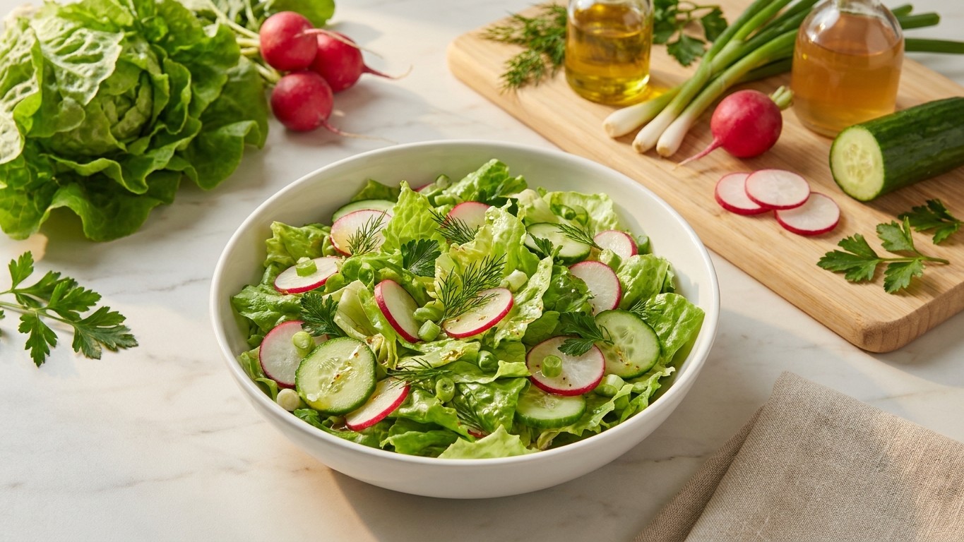 Bulgarian Green Salad