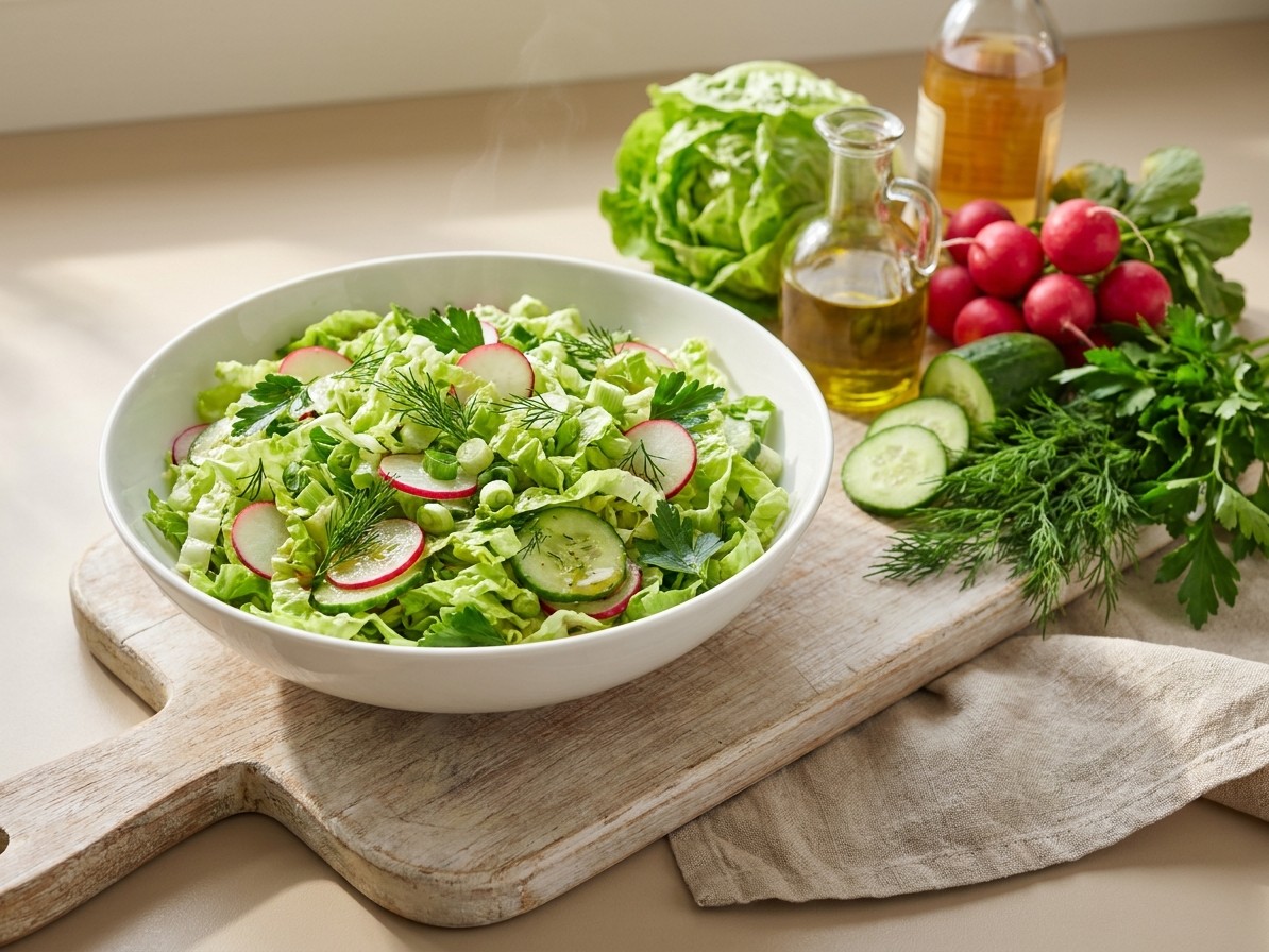 Bulgarian Green Salad