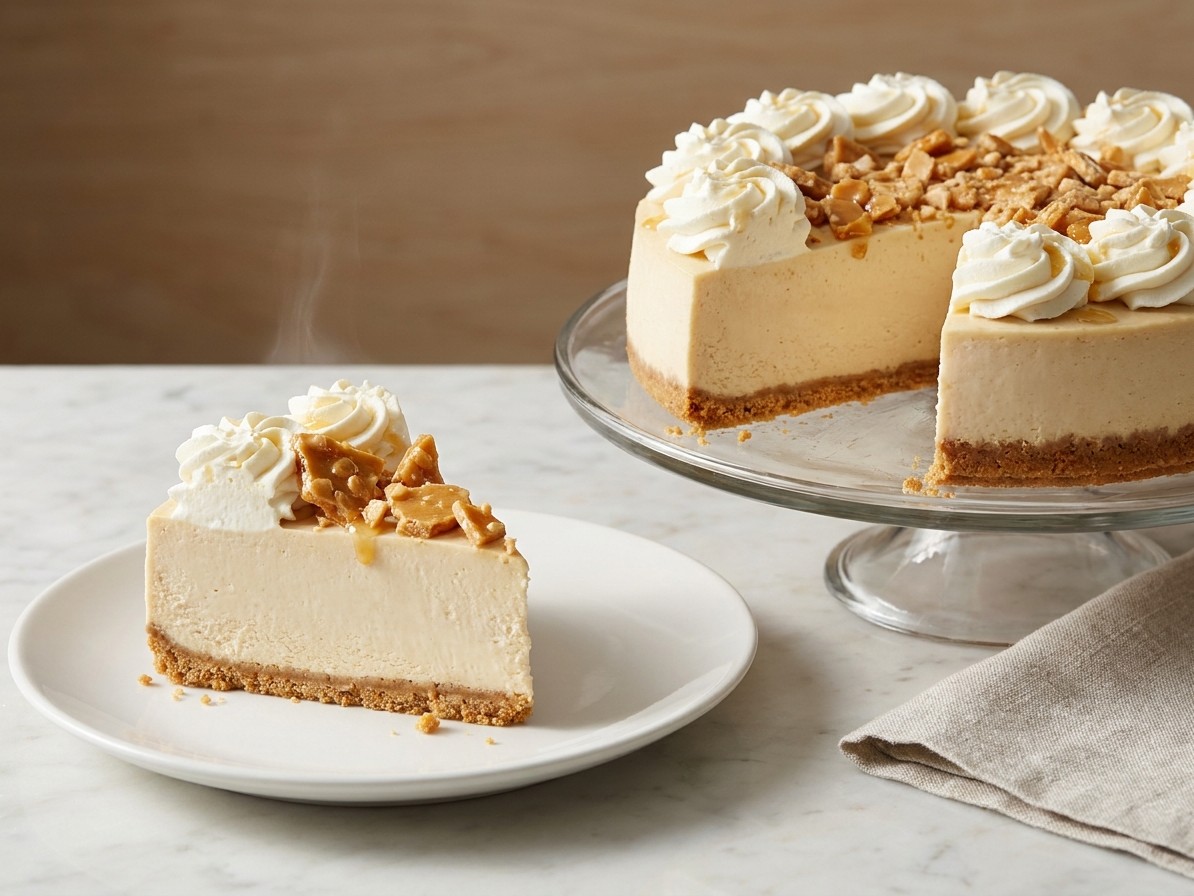 No-Bake Peanut Butter Cheesecake