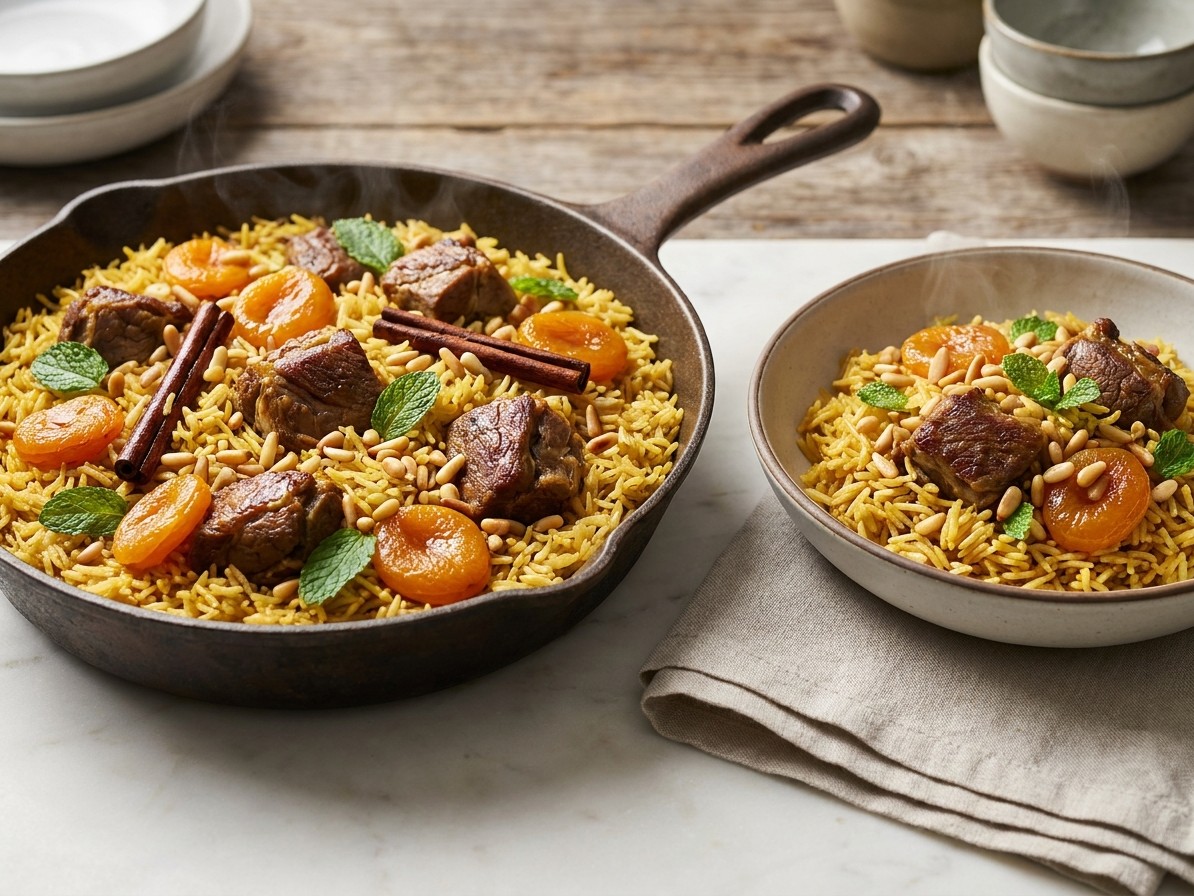 Turkish Lamb Pilau
