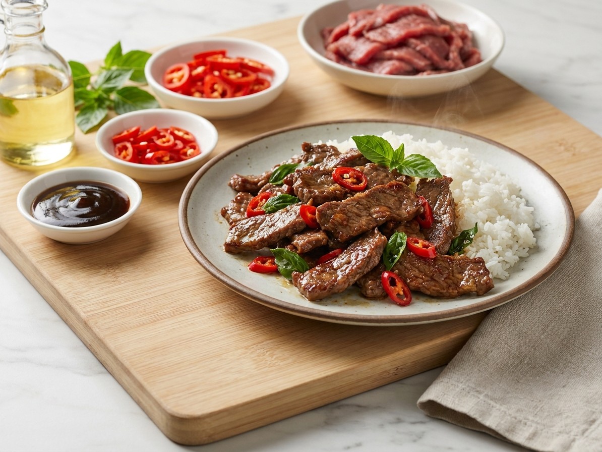 Quick Thai Beef Stir-Fry