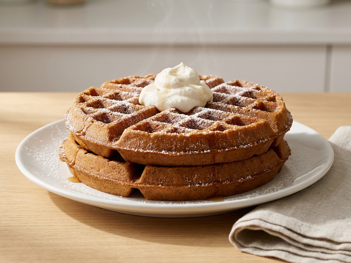 Gingerbread Waffles
