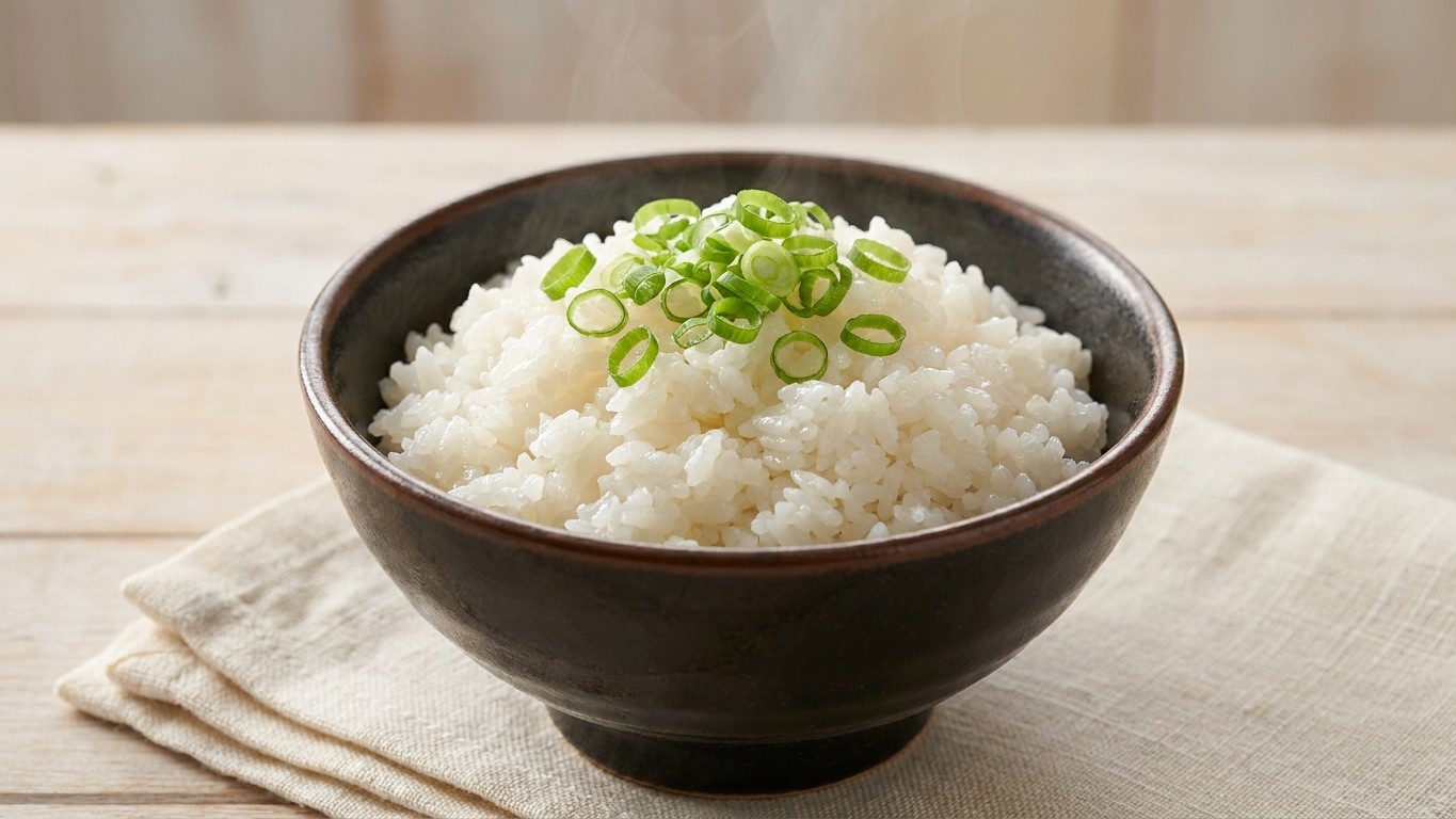 Japanese Gohan (Steamed Sushi Rice)