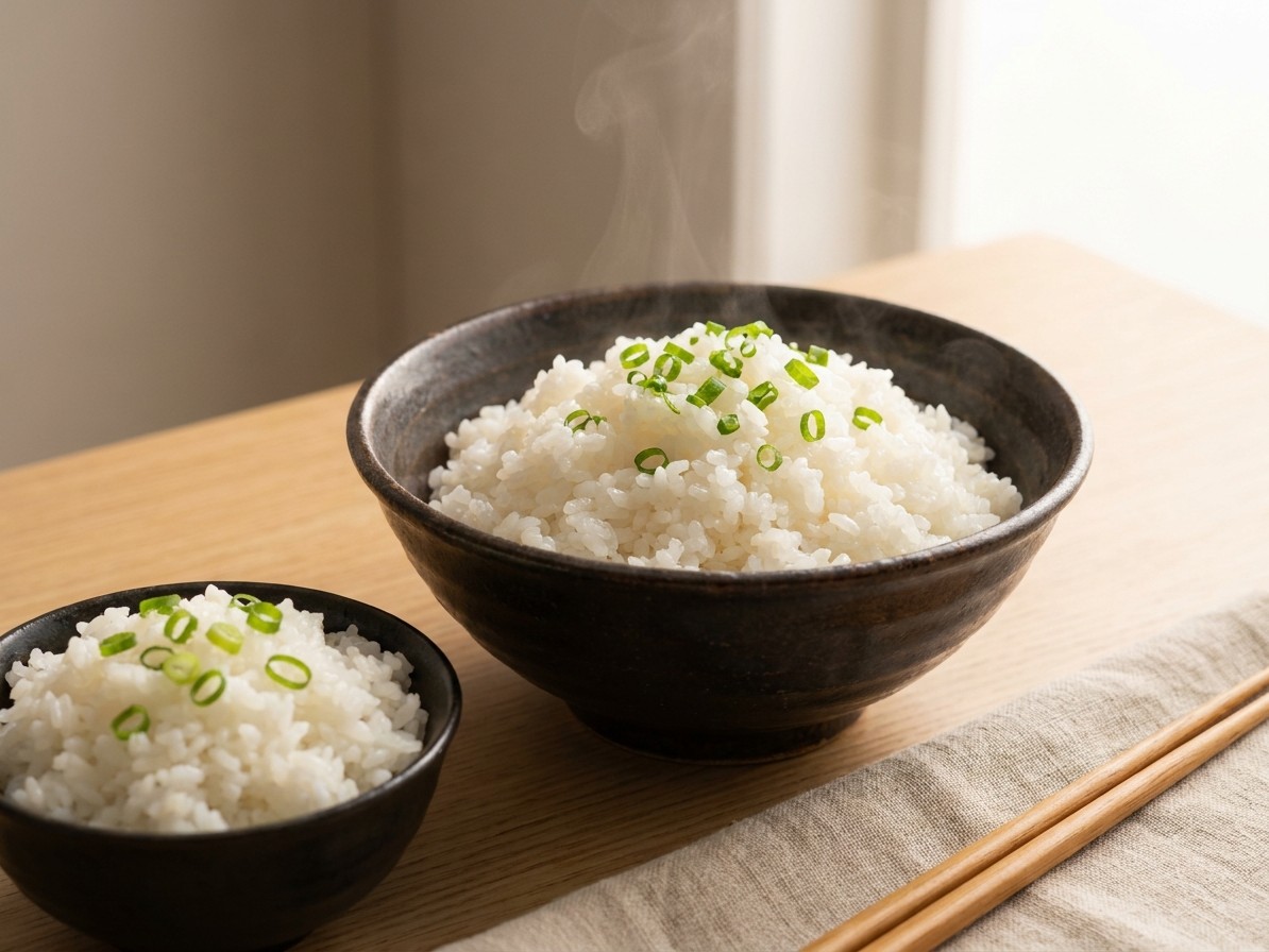 Japanese Gohan (Steamed Sushi Rice)